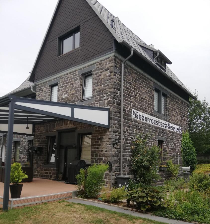 Fewo Im Alten Bahnhof Niederrossbach Kültér fotó